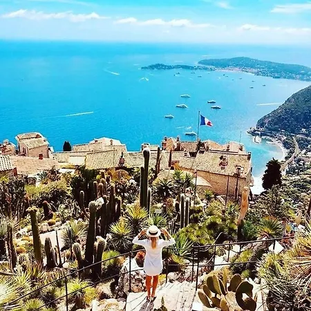 Entre Monaco Et Calme Et Equipe דירה אזה